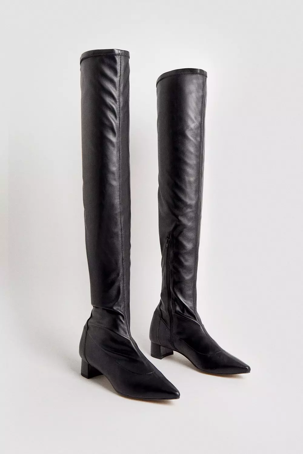 Pointy over the knee boots on sale