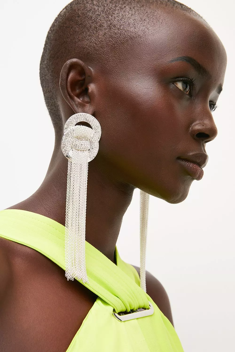 Statement tassel earrings hot sale