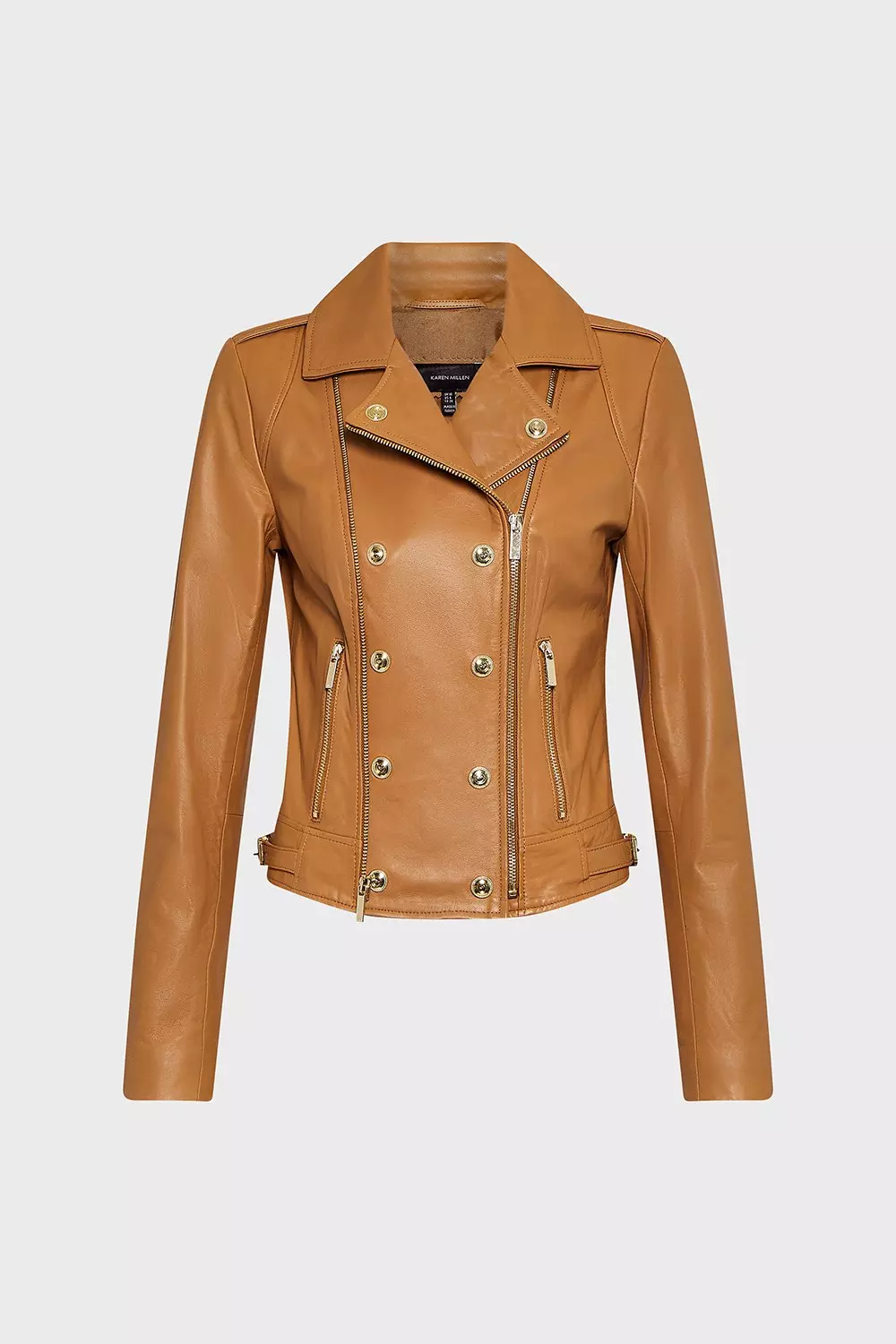 Military Leather Biker | Karen Millen