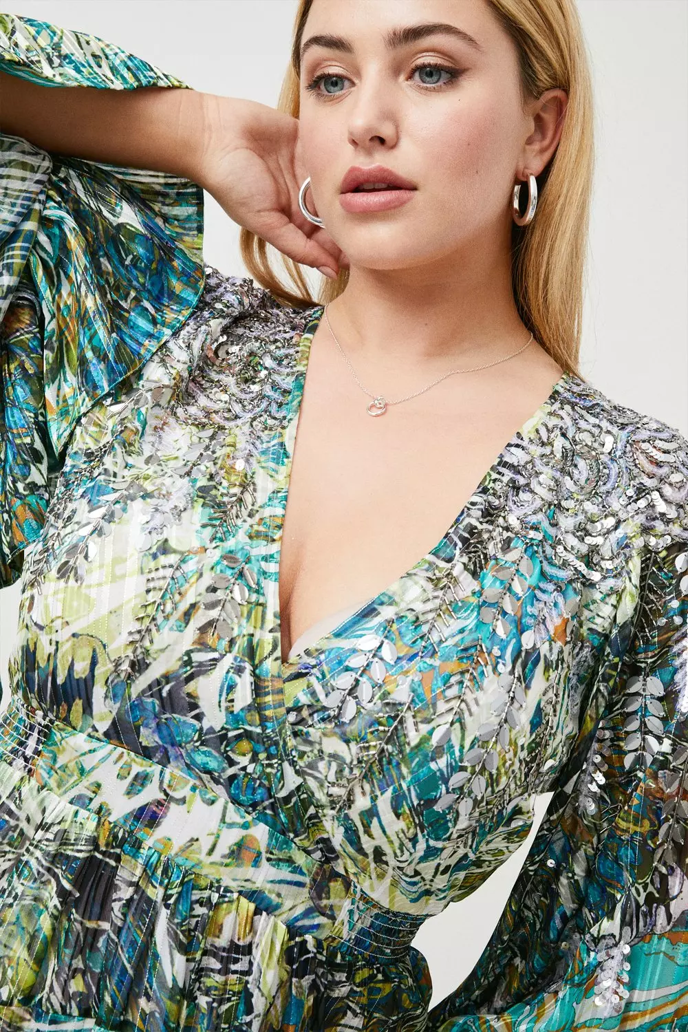 Plus size maxi kimono sale