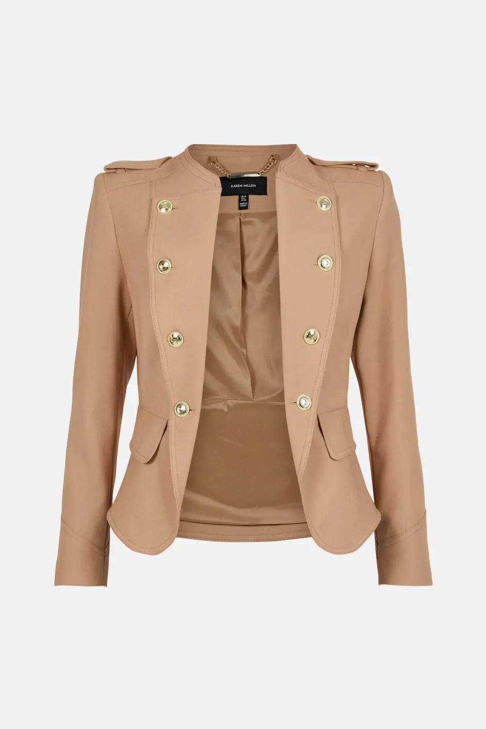 Karen millen military jacket best sale