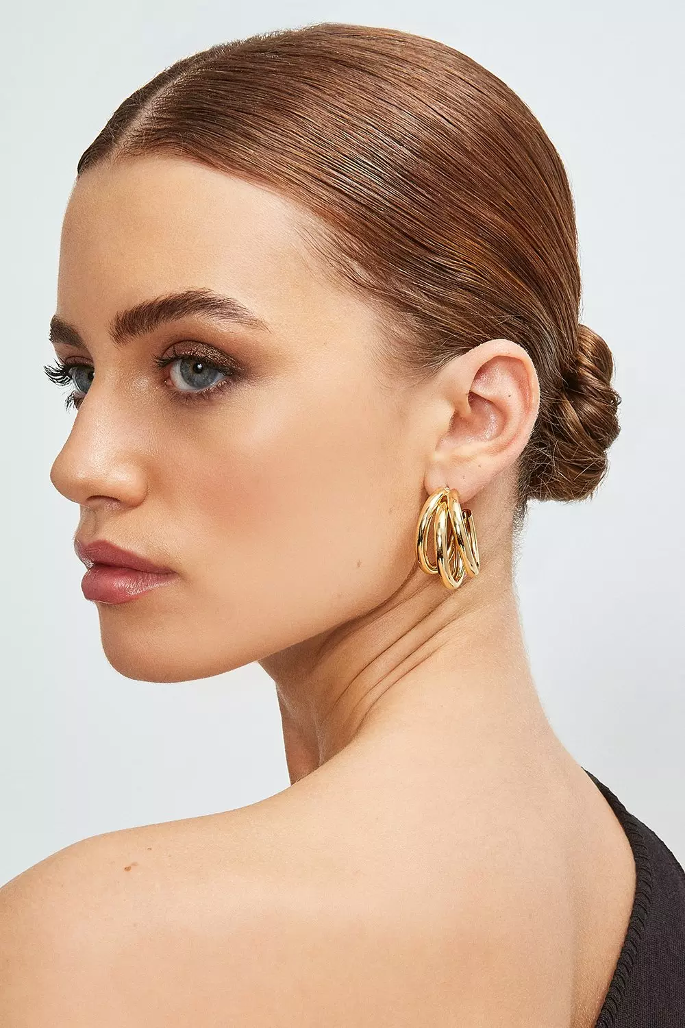Layered Hoop Earrings Karen Millen