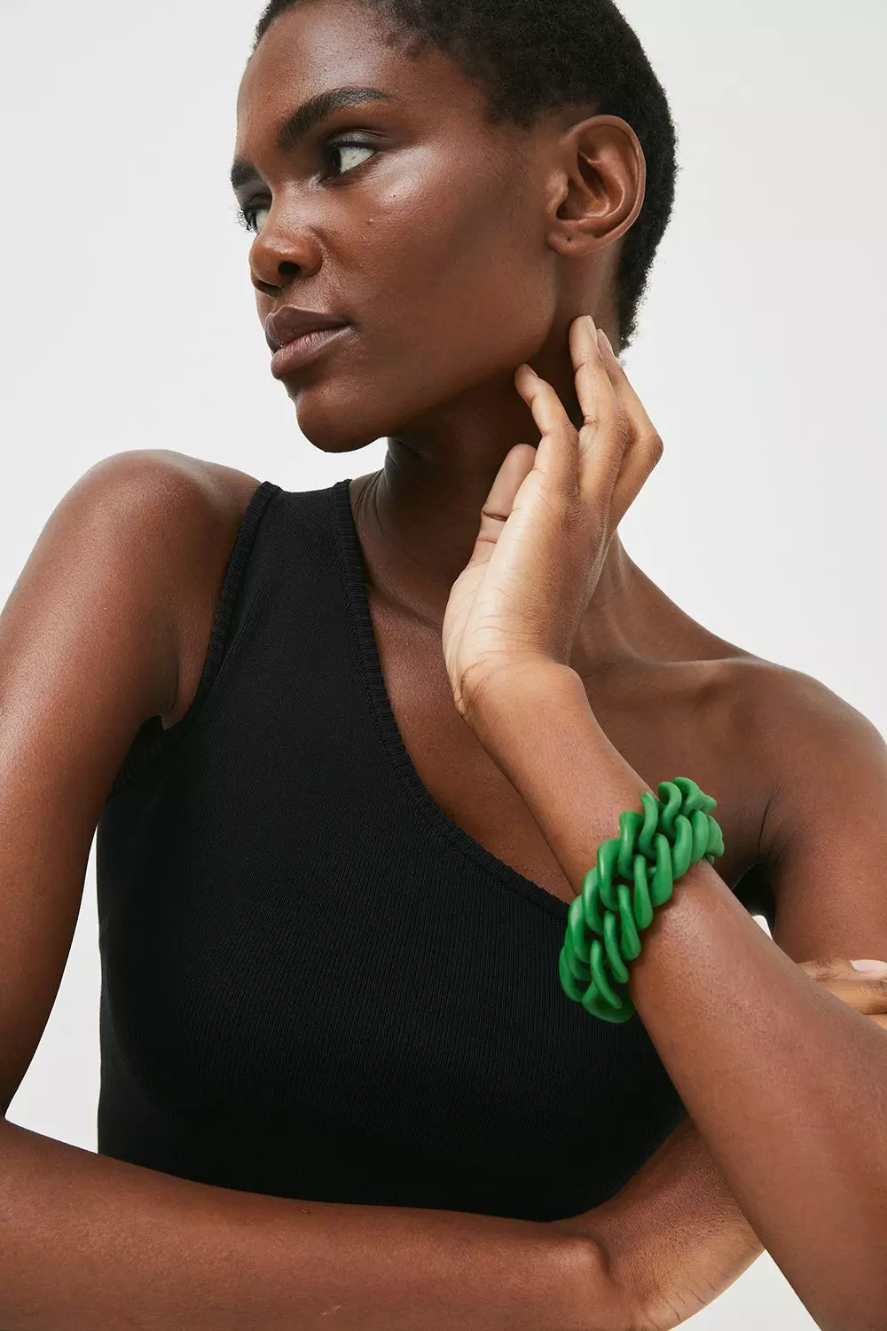 Green Statement Chunky Bracelet alternative image