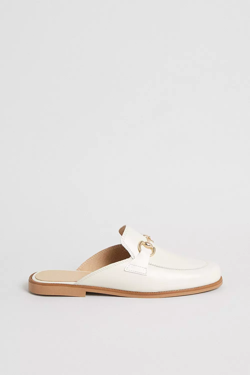 Backless loafers white deals