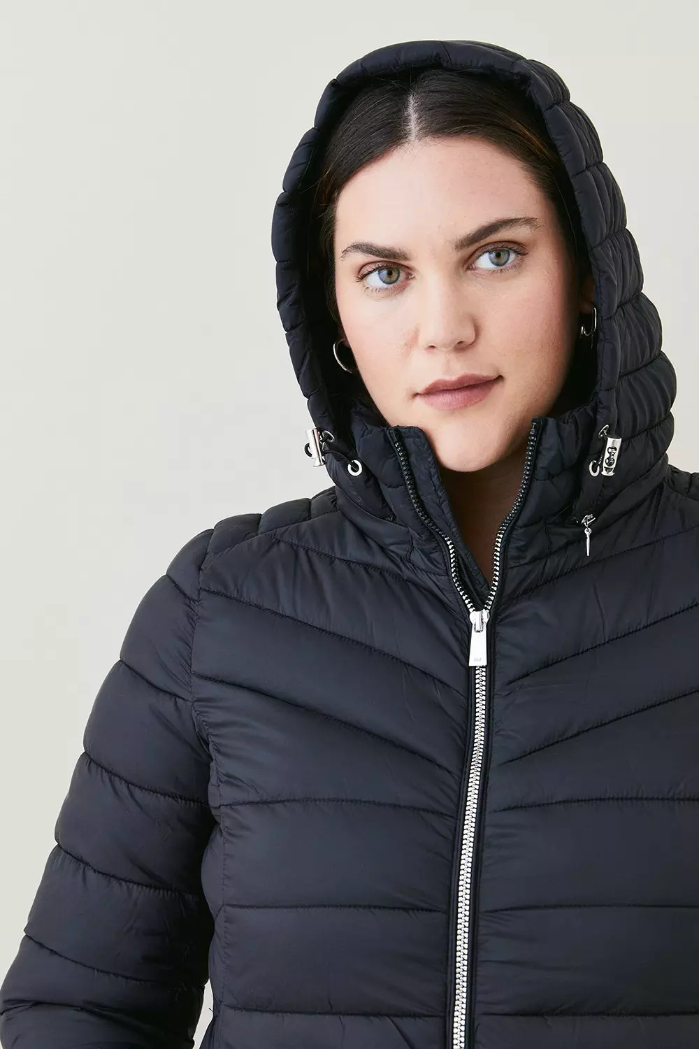 Packable plus size jacket best sale