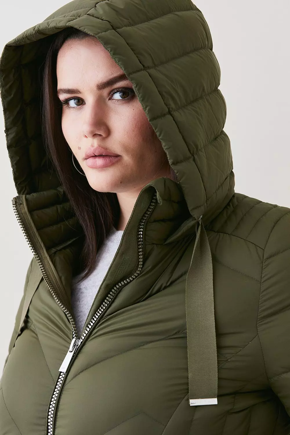 Plus size packable down jacket online