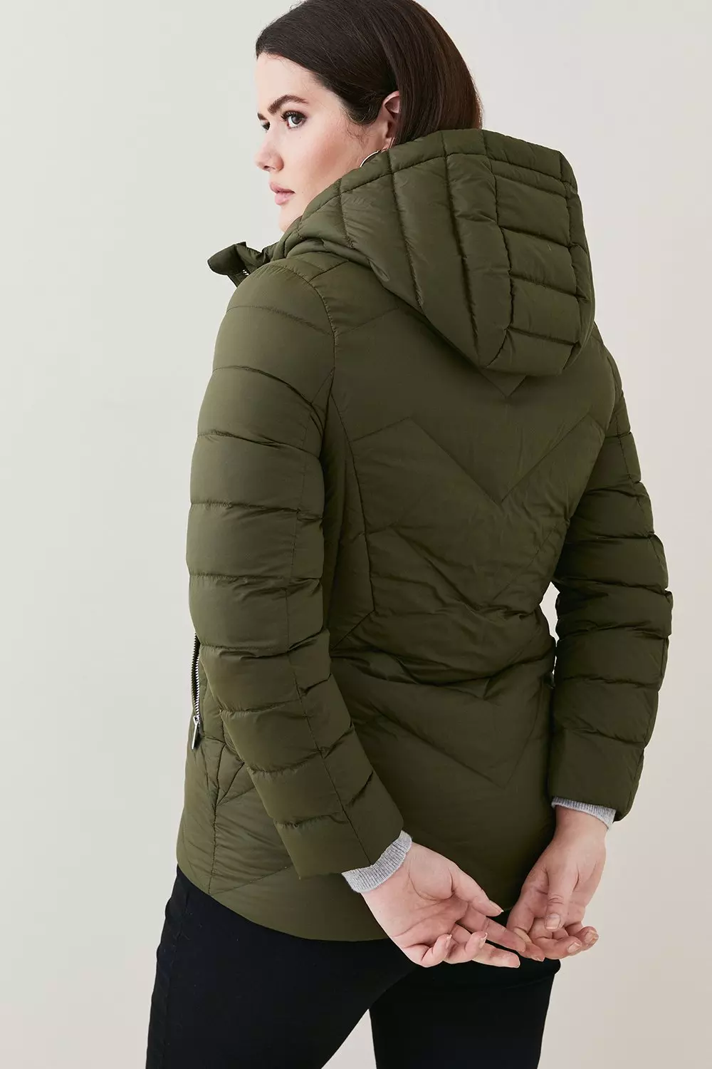 Plus size down filled jackets deals