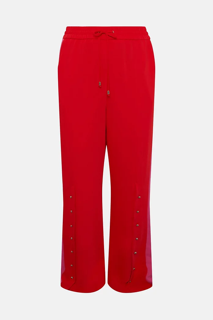 Plus Size Color Block Wide Leg Pants | Karen Millen Plus Size Color Block Wide Leg Pants | Karen Millen