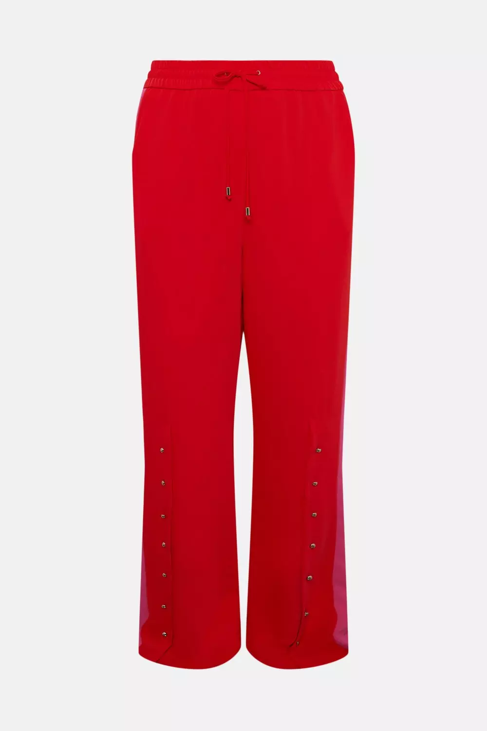 Plus Size Color Block Wide Leg Pants | Karen Millen