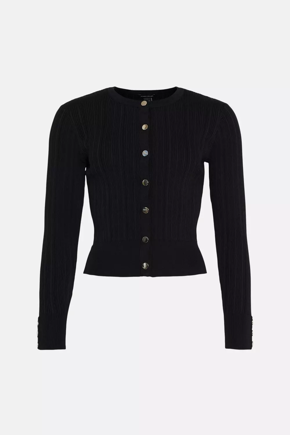 Karen millen black cardigan best sale