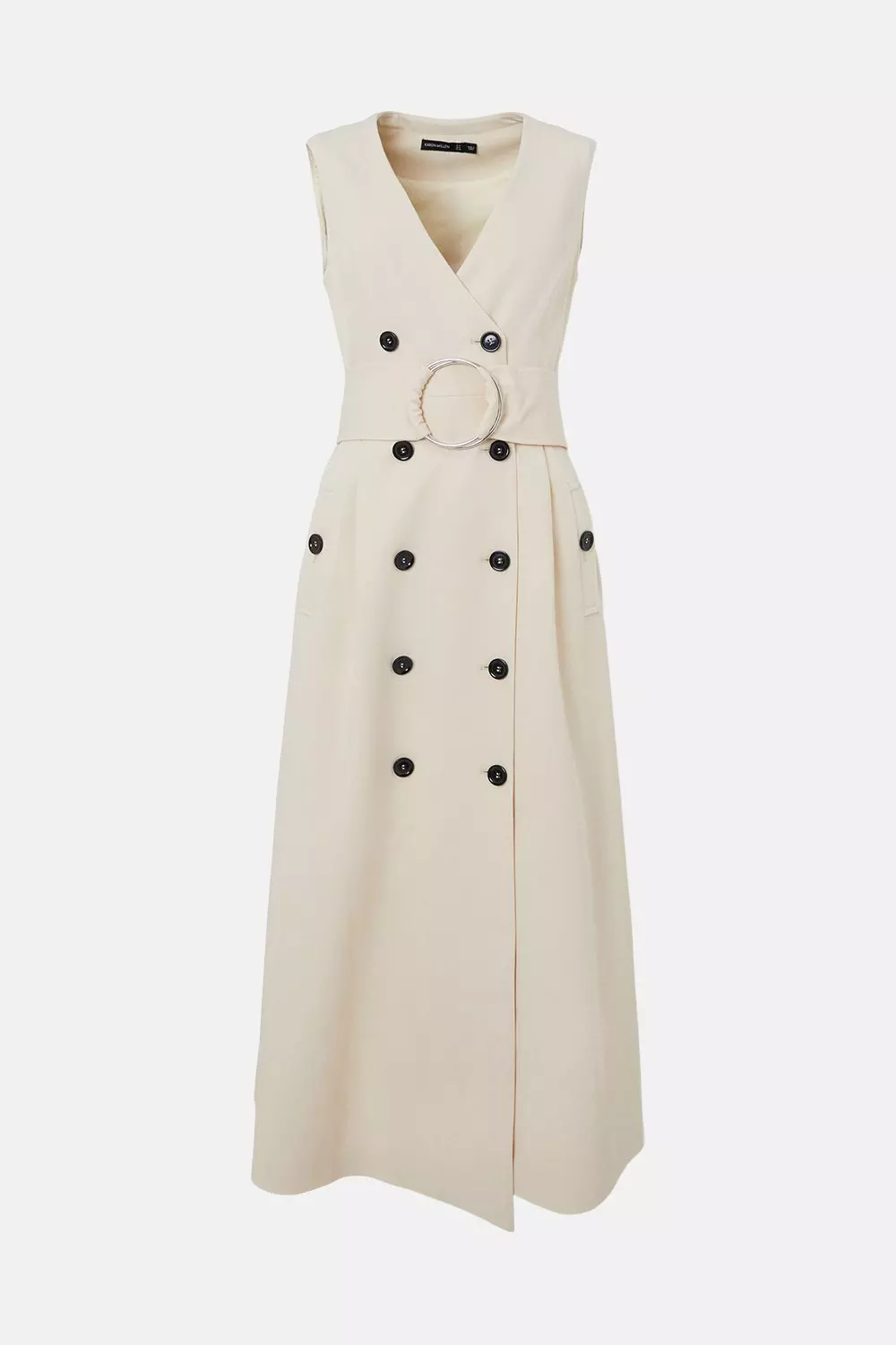 Karen millen tailored belted dress hotsell