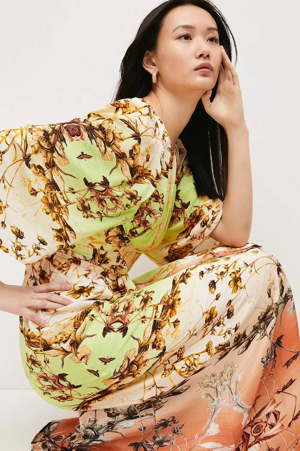 ★Karen Millen スパークルタイストラッピー 魅惑的マキシ★ ☆Karen Millen スパークルタイストラッピー 魅惑的マキシ