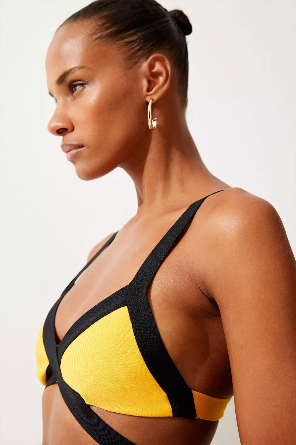 【OROGEE】COLOR BLOCK STRAP BIKINI SET★韓国人気★追跡付 Bandage Color Block Strappy Bikini Top | Karen Millen