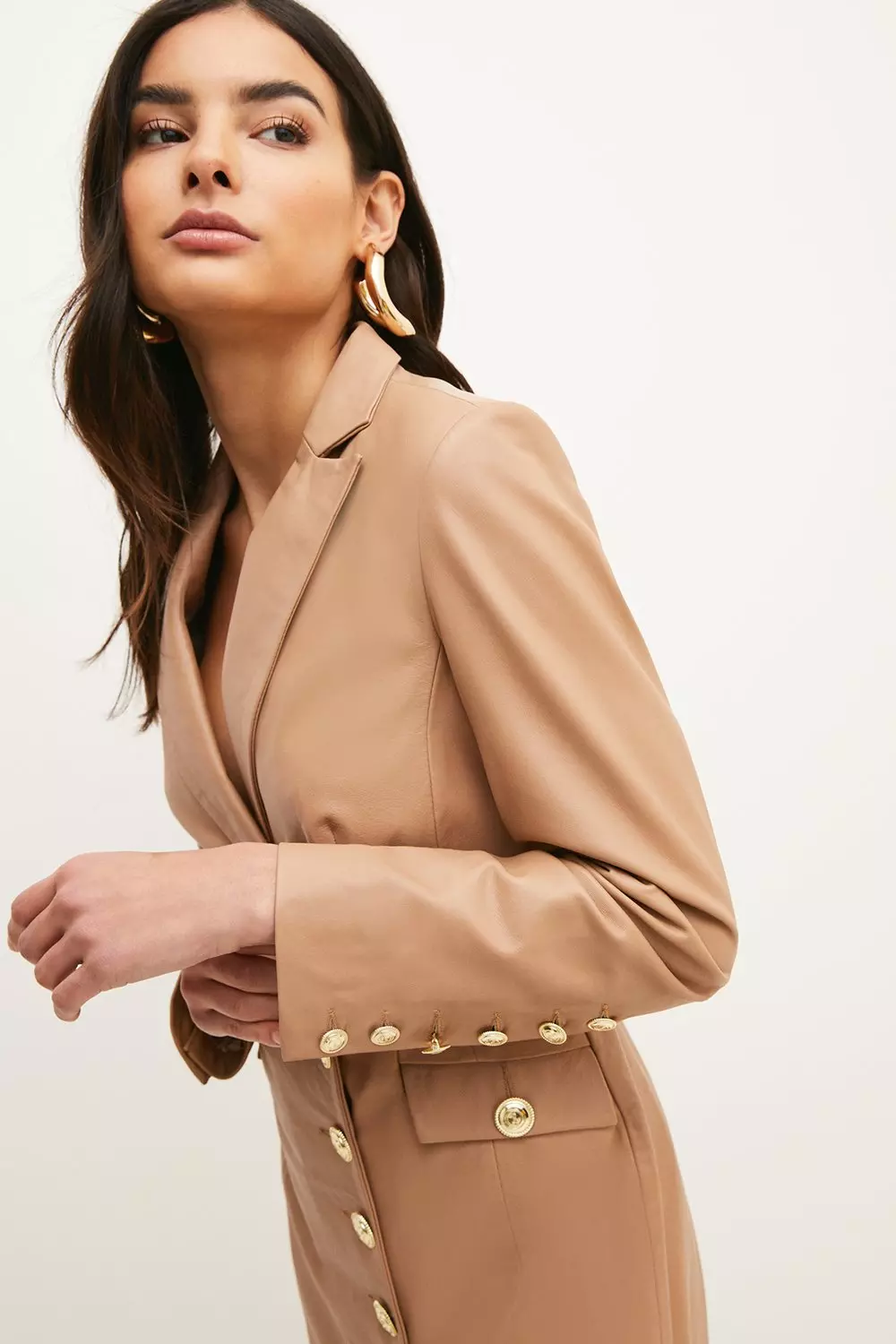 日本未入荷★Karen Millen 襟付きドット柄テーラードジャケット 日本未入荷☆Karen Millen 襟付き花柄テーラードジャケット