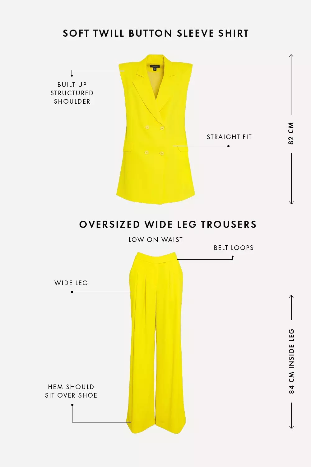 Soft Twill Sleeveless Tux Jacket | Karen Millen
