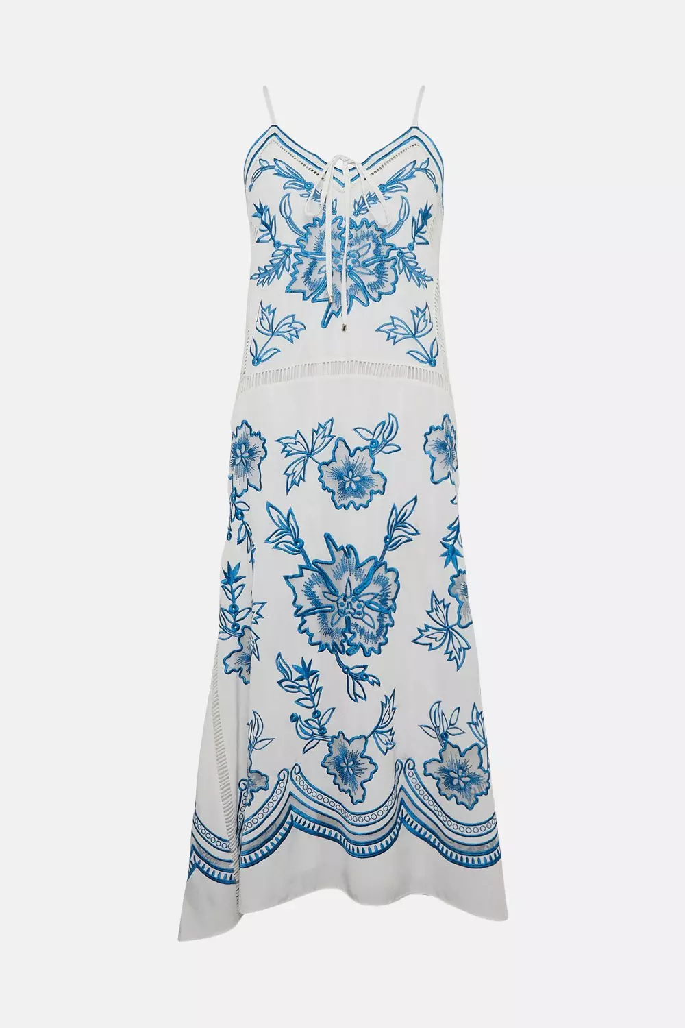 KAREN MILLEN* マール コントラスト ペンシルミディドレス KAREN MILLEN* マールコントラスト ペンシルミディドレス
