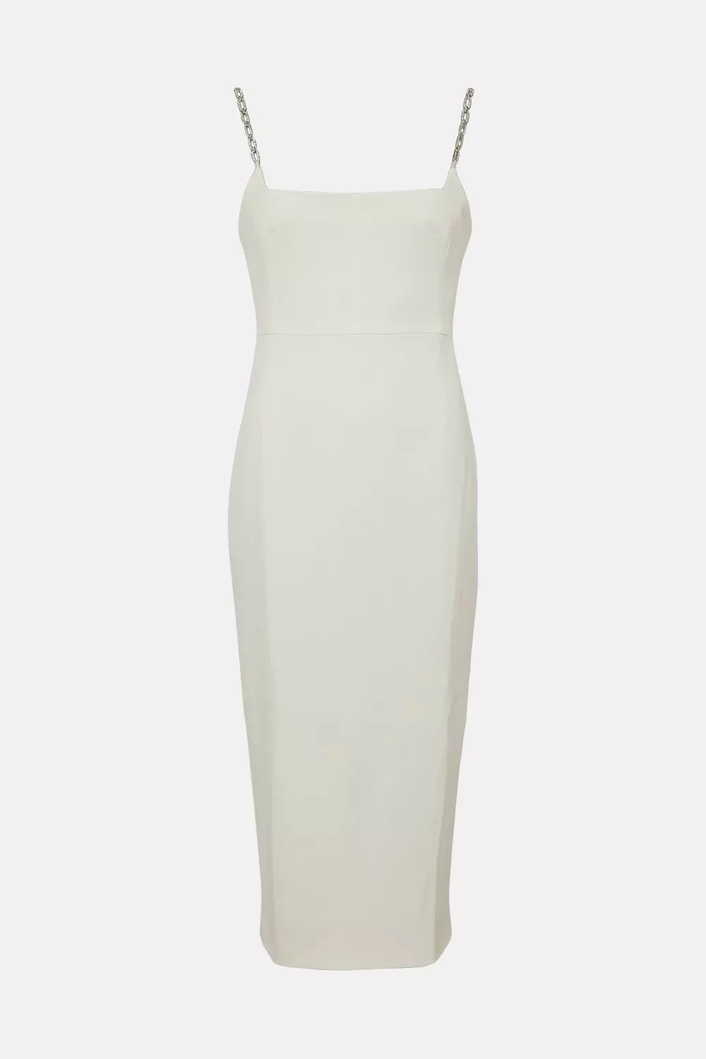 Chain Strap Midi Dress | Karen Millen