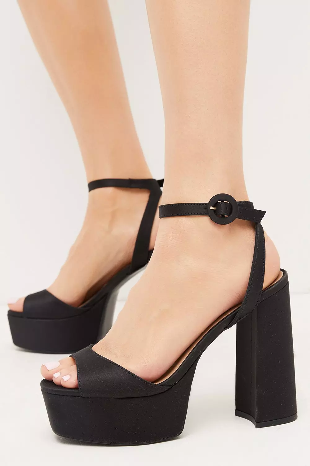 Platform heel sandals sold