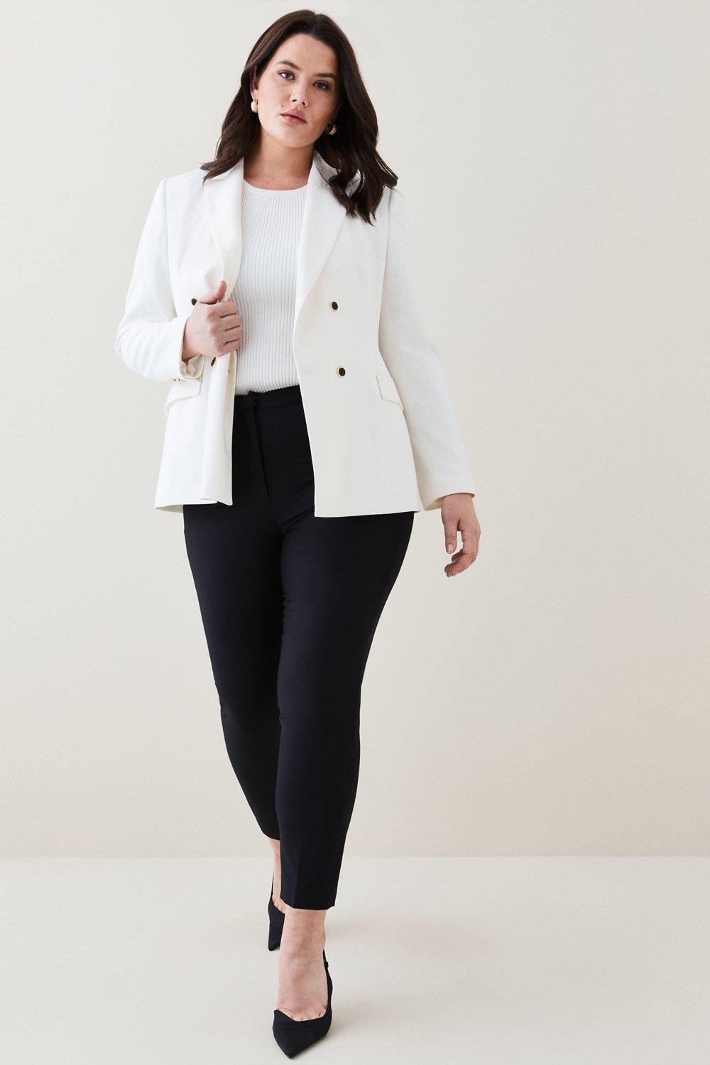 Office wear for ladies plus size best sale