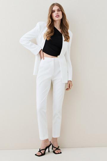 Essential Techno Woven Trouser ivory