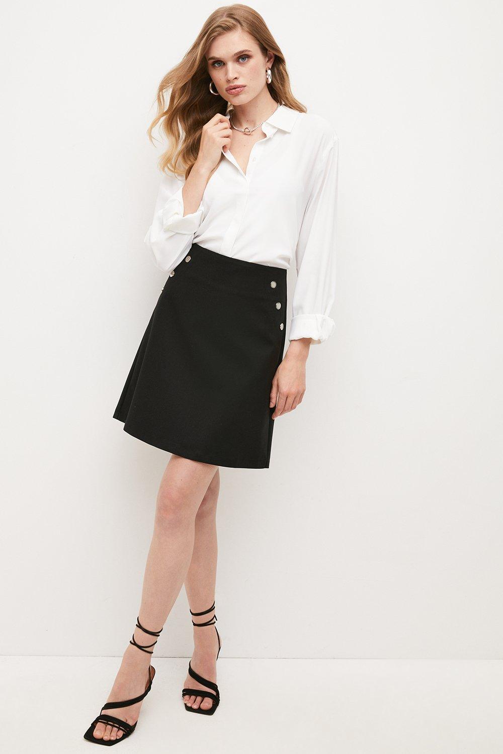 Black Work Skirts Black Office Skirts Karen Millen