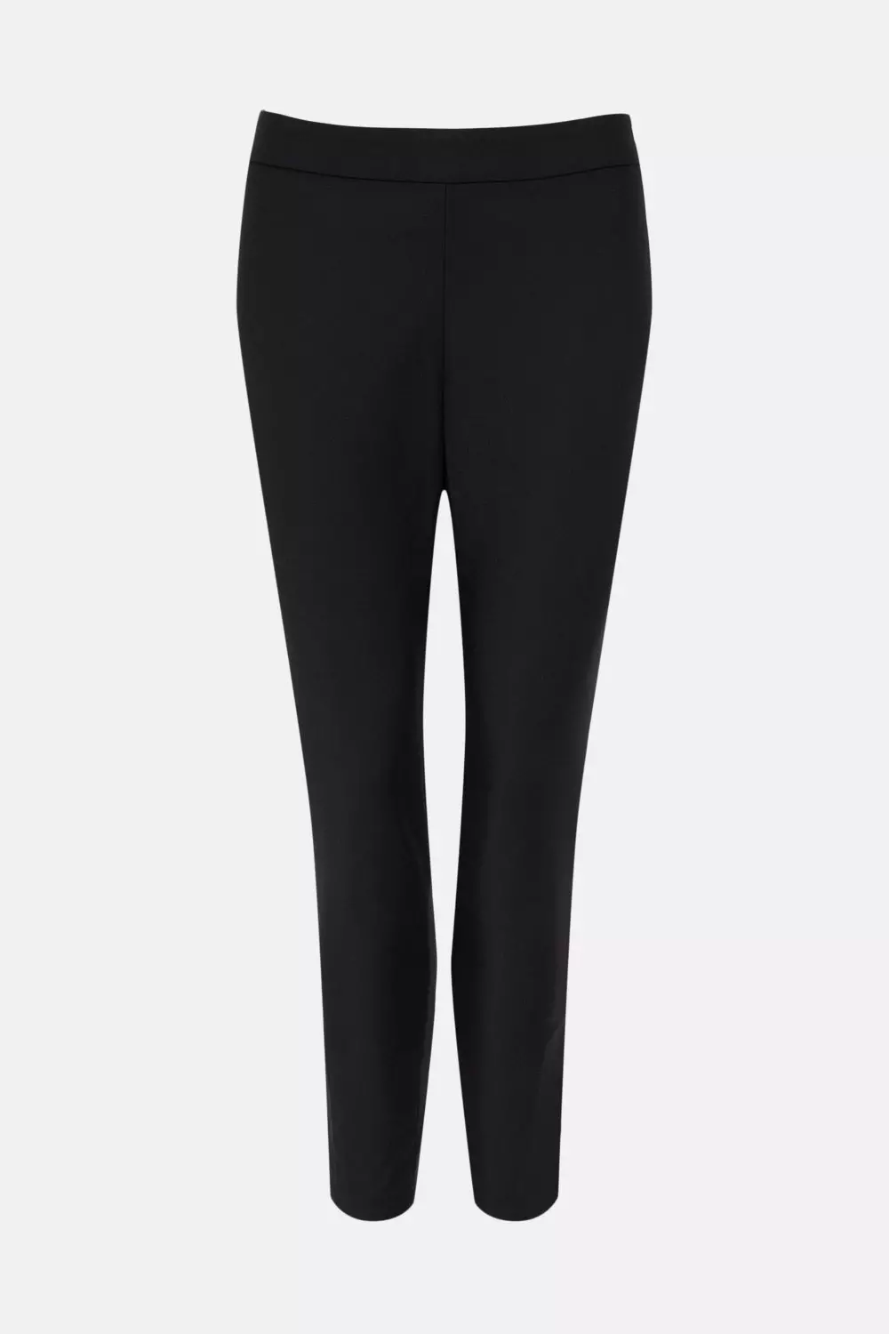 Petite Essential Techno Woven Crop Pants | Karen Millen