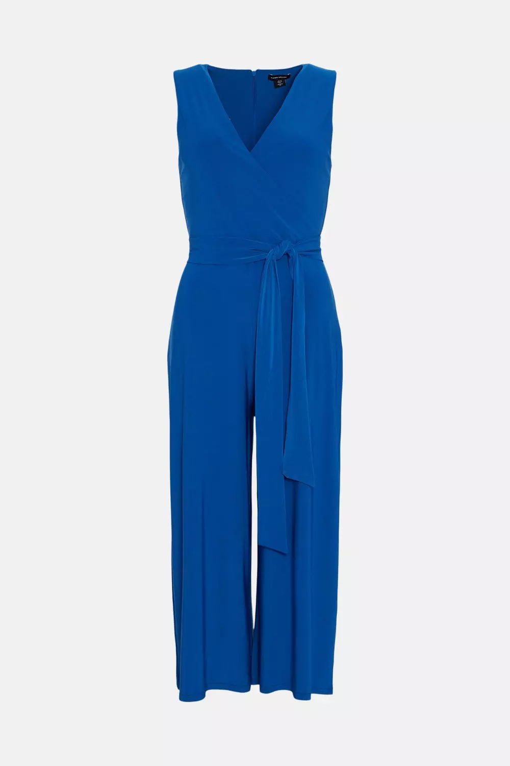 【KAREN MILLEN】ホルターネック ハードウェア スイムスーツ Belted Jersey Jumpsuit | Karen Millen