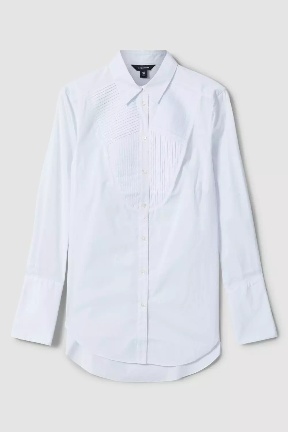 Lydia Millen Cotton Poplin Bib Woven Shirt Karen Millen