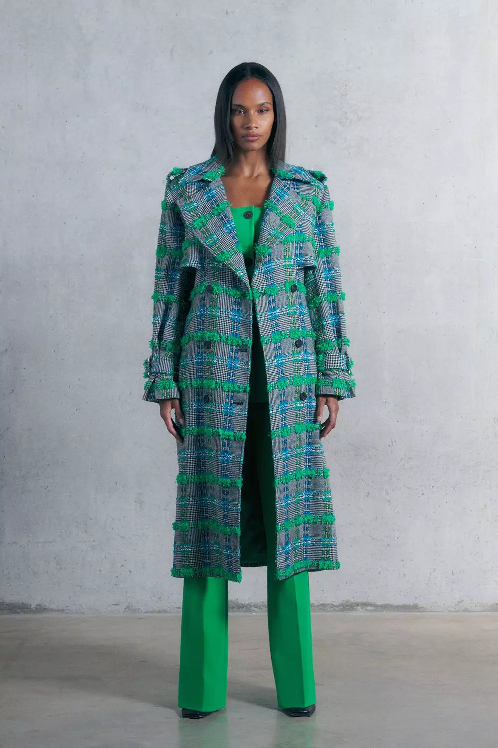 Linton Tweed Trench Coat Karen Millen