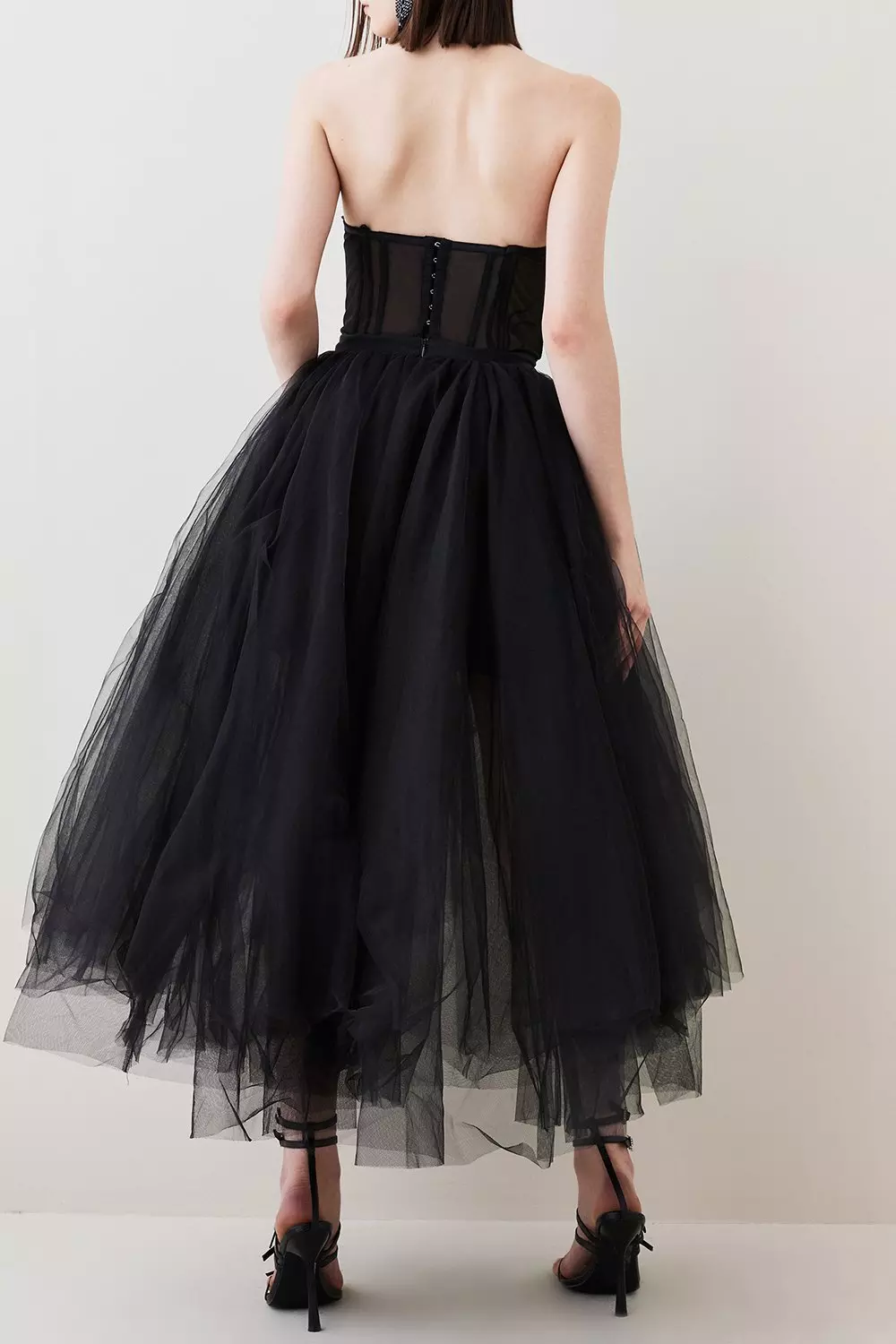 Tulle dress midi quilt sales