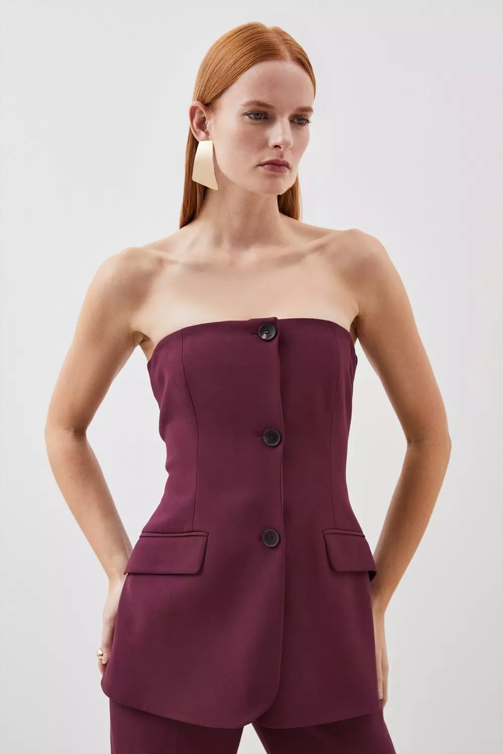 Karen millen pink jumpsuit deals