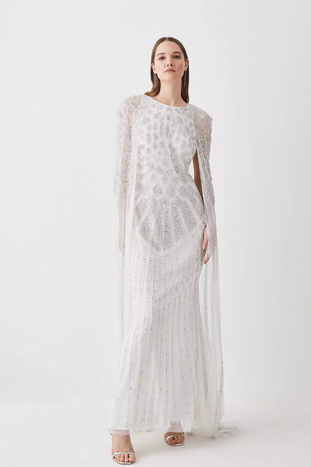 【idem】lace cape blouse アイボリー White Goddess Boho Top • Bohemian Cape Tunic • Organic
