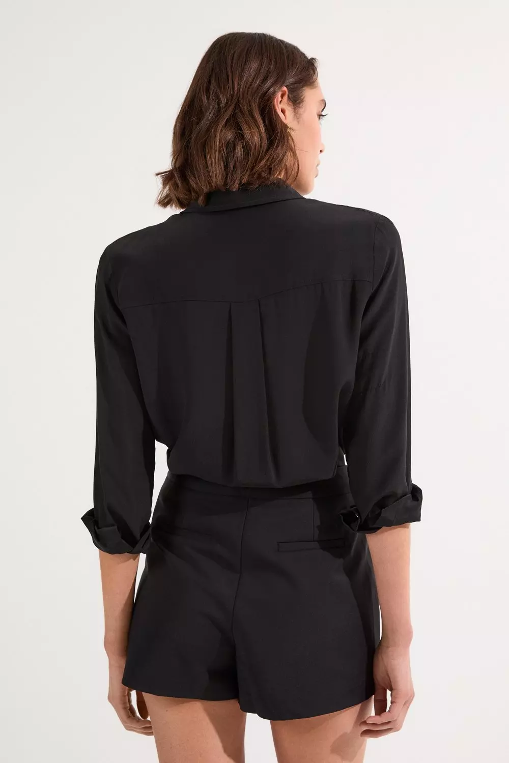 Black Essential Techno Woven Short alternative image