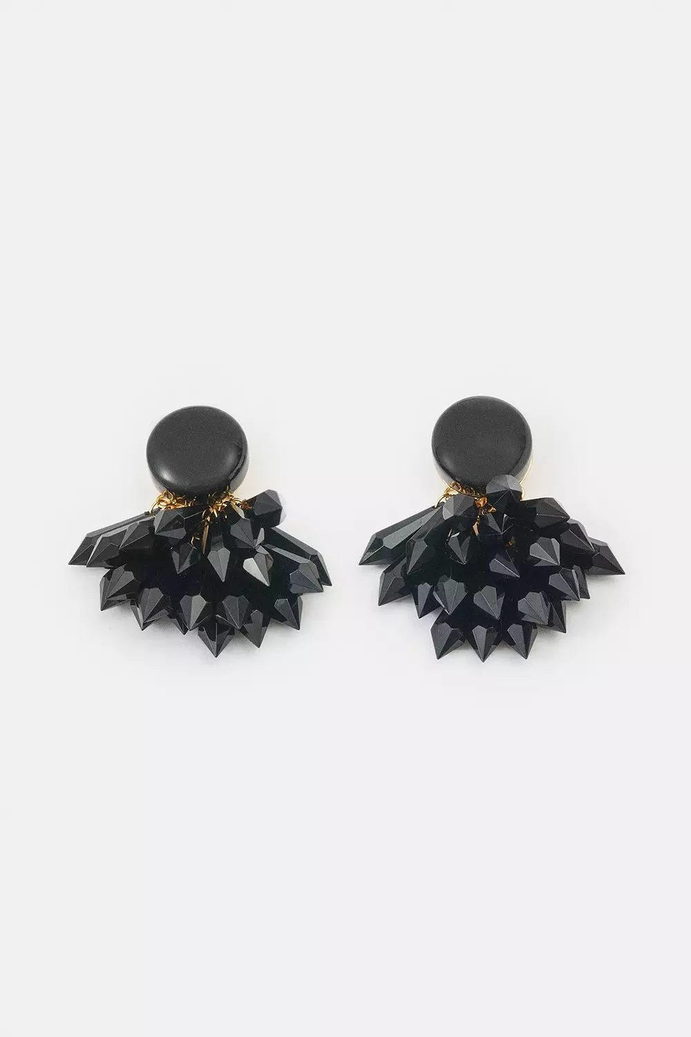 ★SENTIMENTS★ NO.277 [BLACK] EARRING Paparazzi ♥ Drop Dead Dazzle - Black ♥ Earrings