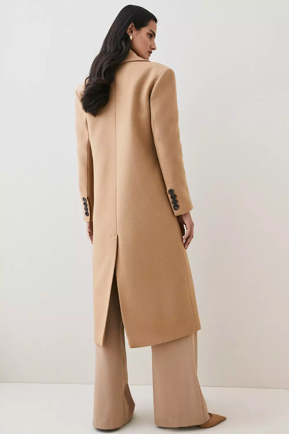 Karen Millen::Strong Shoulder Anti Fit コート:UK10[RESALE] bkk06282_camel_xl?$