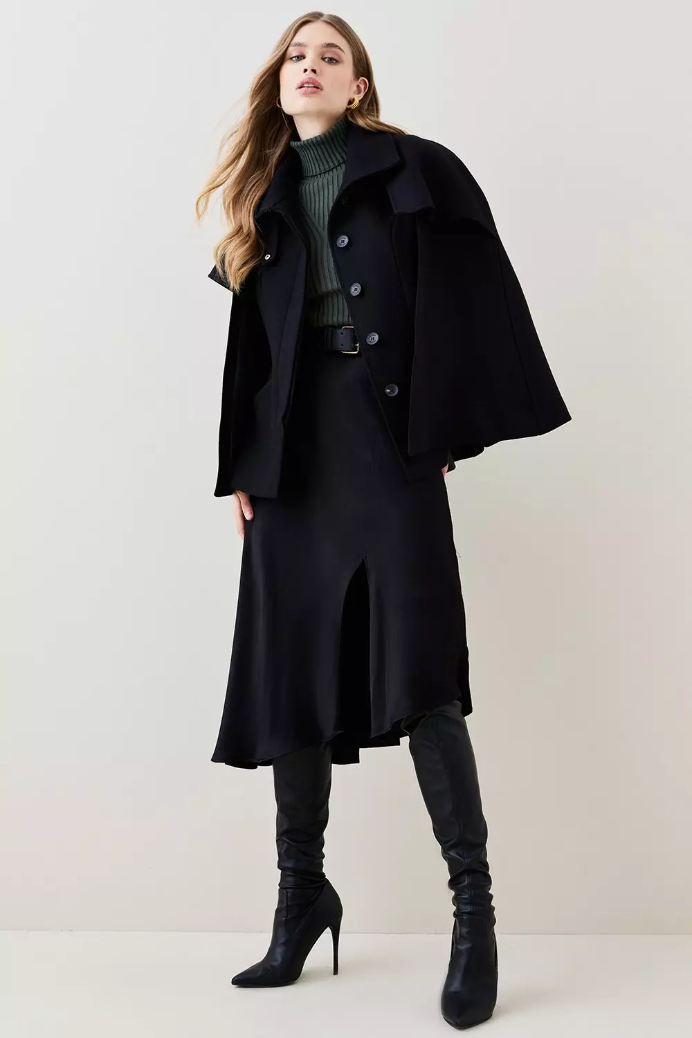Karen millen cape coat best sale