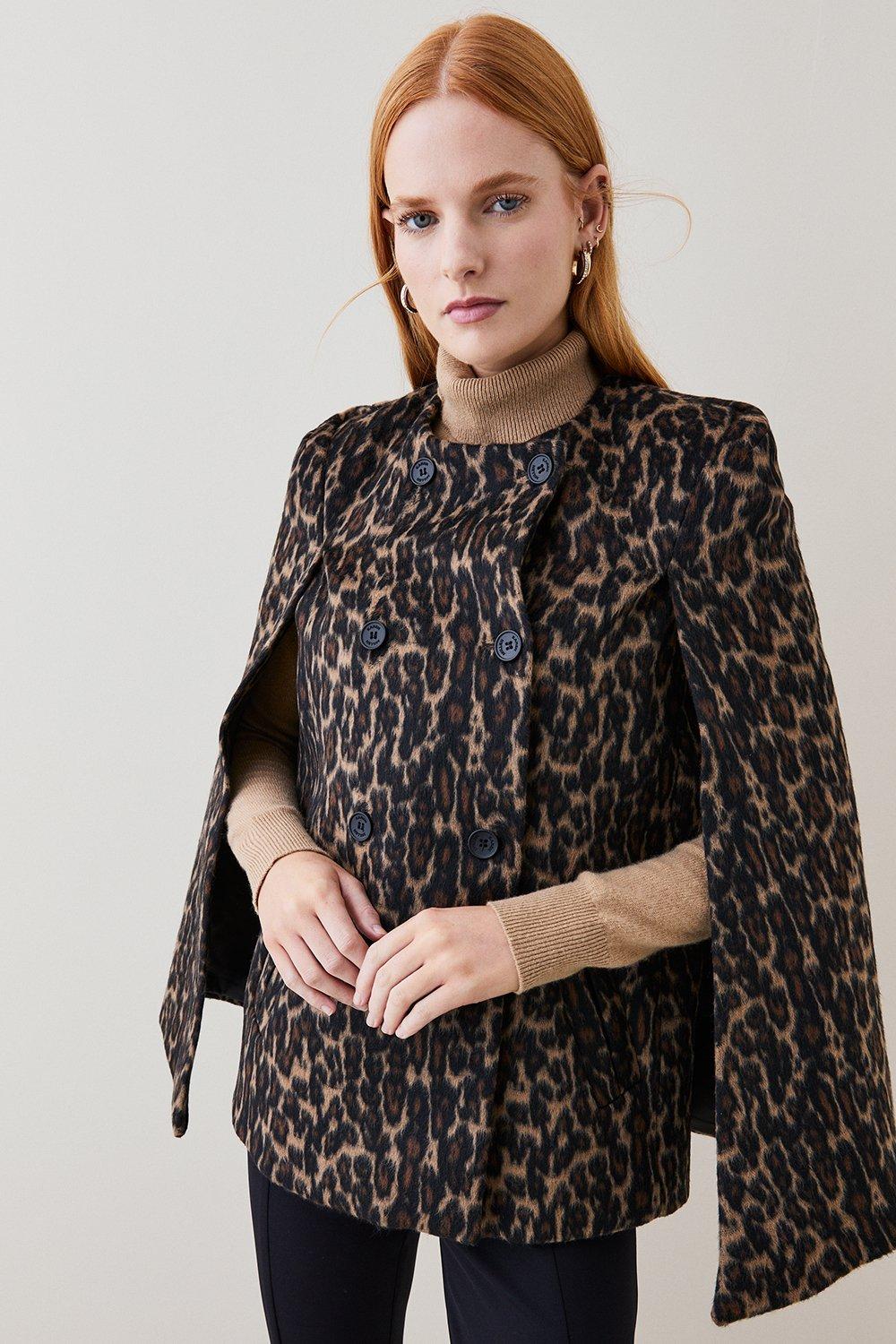 Karen millen animal print best sale