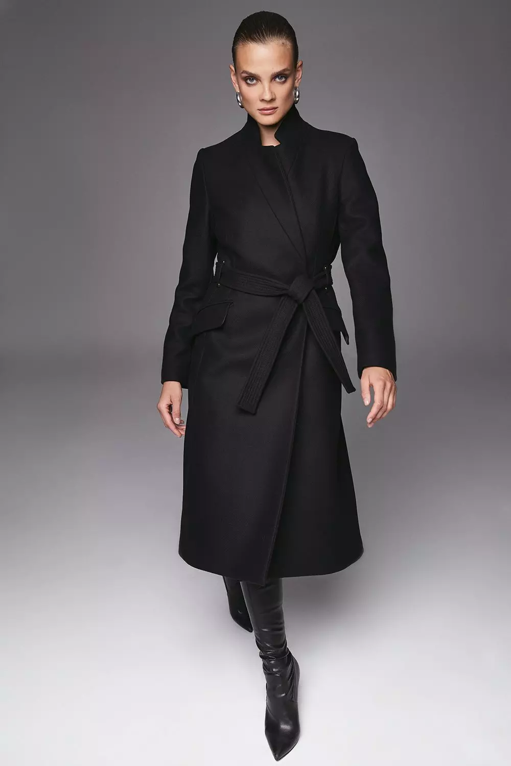 Karen millen investment wrap coat hotsell