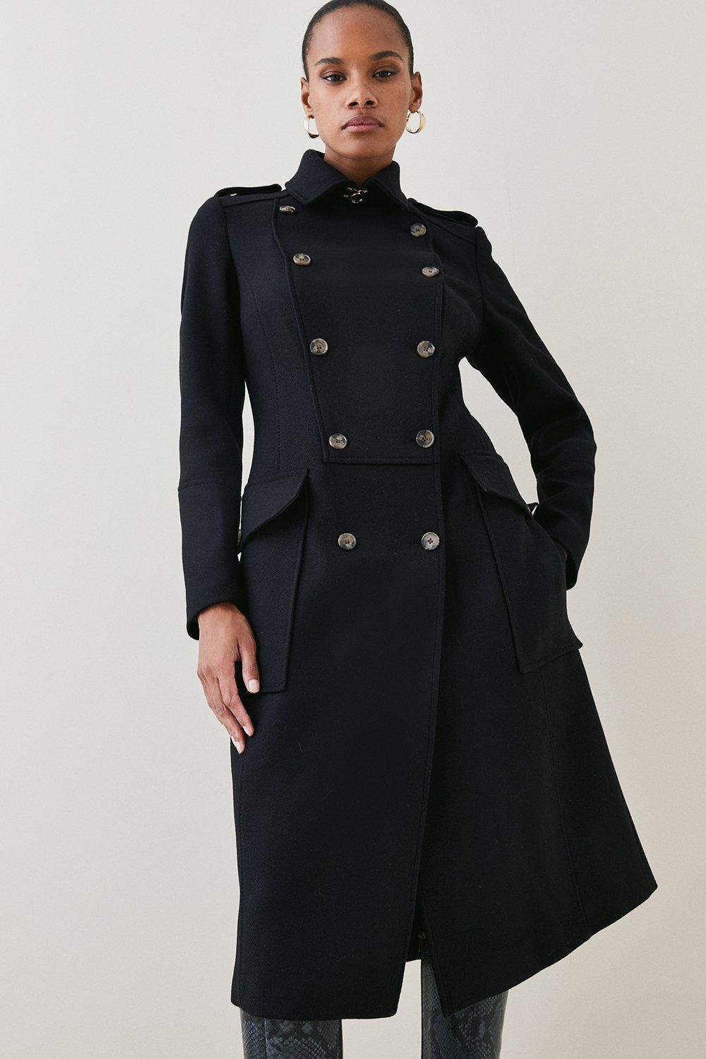 Karen millen winter coats sale best sale