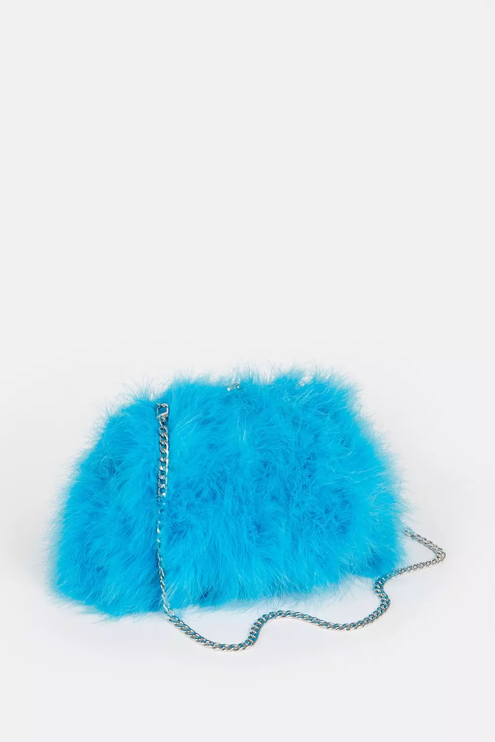 Large Feather Chain Bag Karen Millen