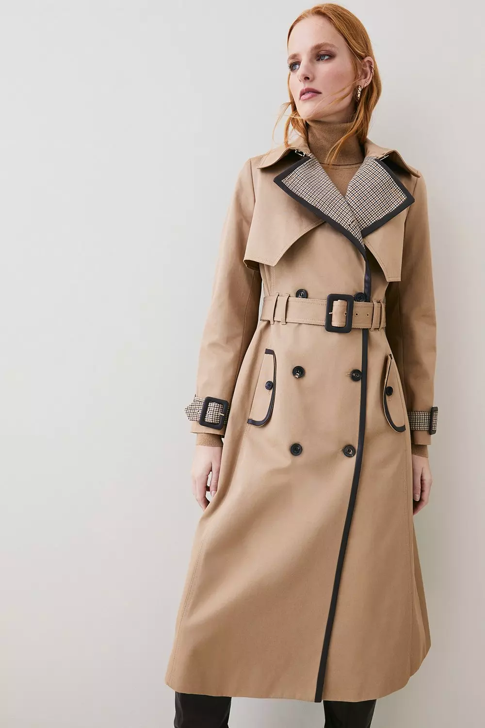 Cotton trench coat best sale