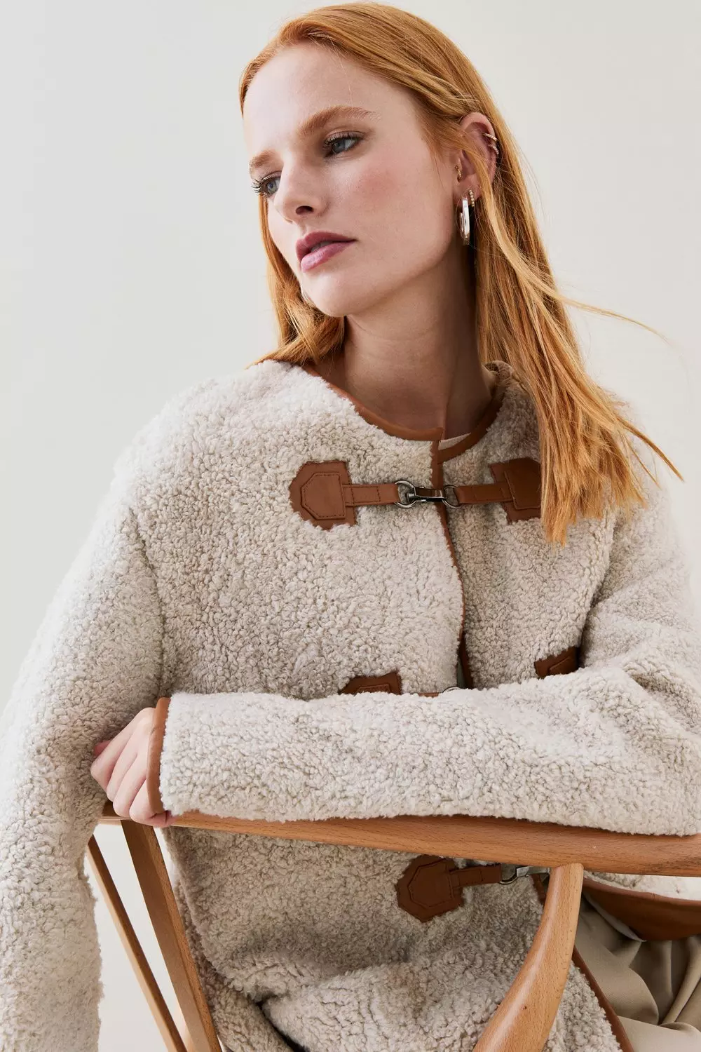 Karen millen duffle coat best sale