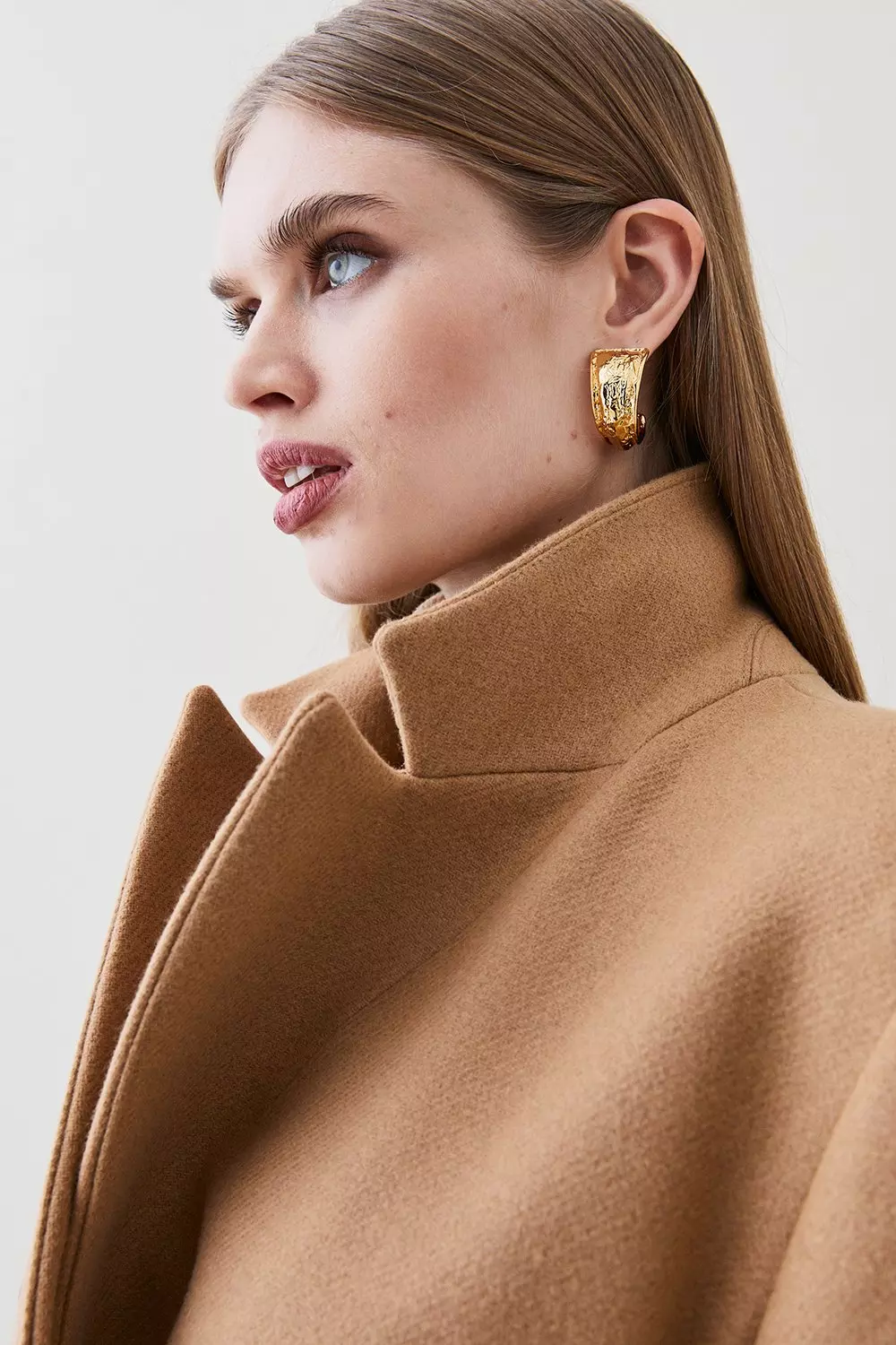 KAREN MILLEN イタリアンウール アワーグラス コート KAREN MILLEN Italian Wool Hourglass Coat | endource