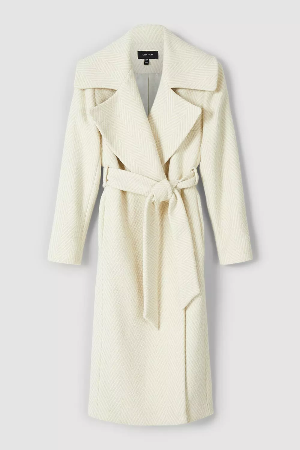 Karen millen wrap coat sale