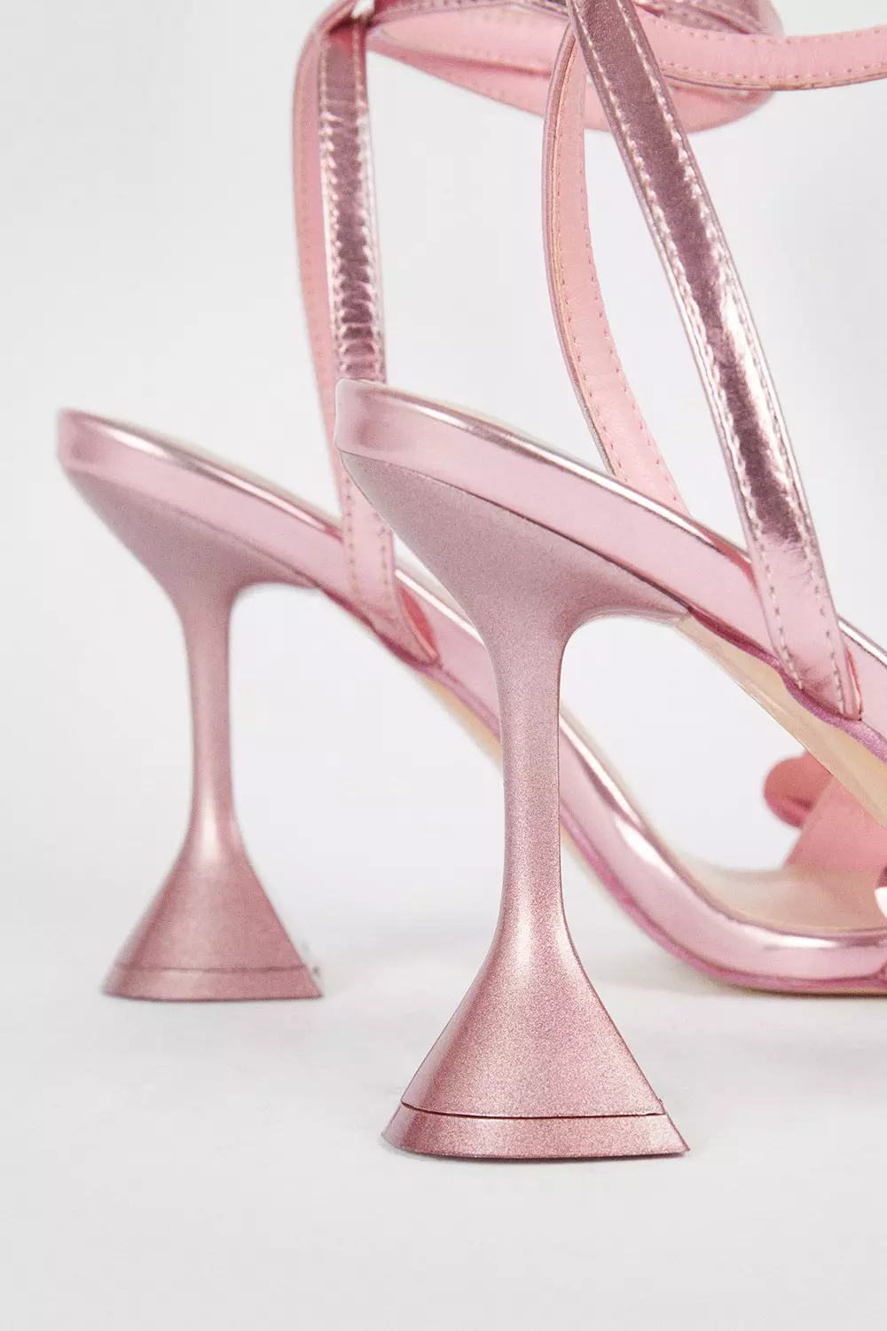 Sequin Flare Detail Heel | Karen Millen
