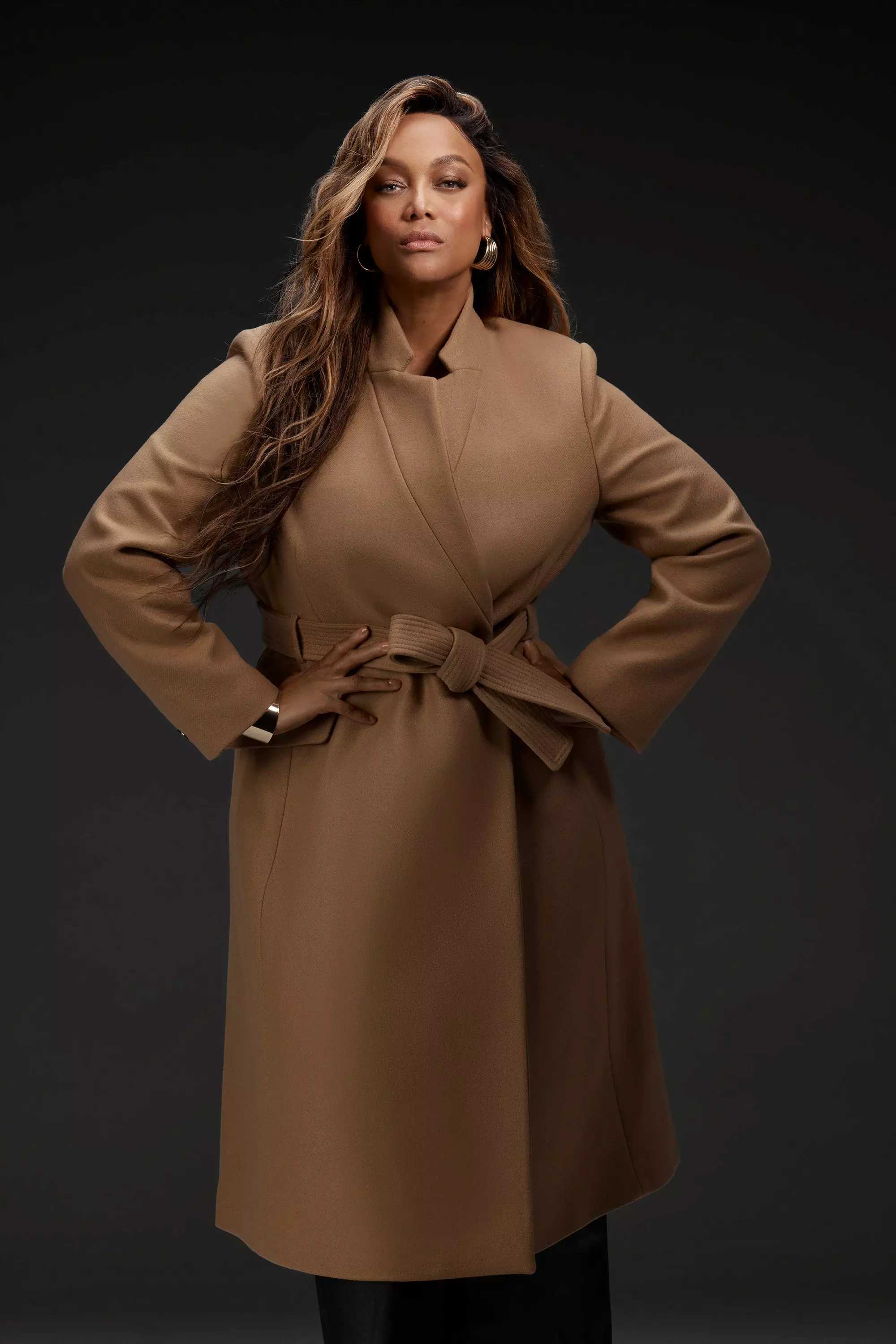 Plus size tan wool coat best sale