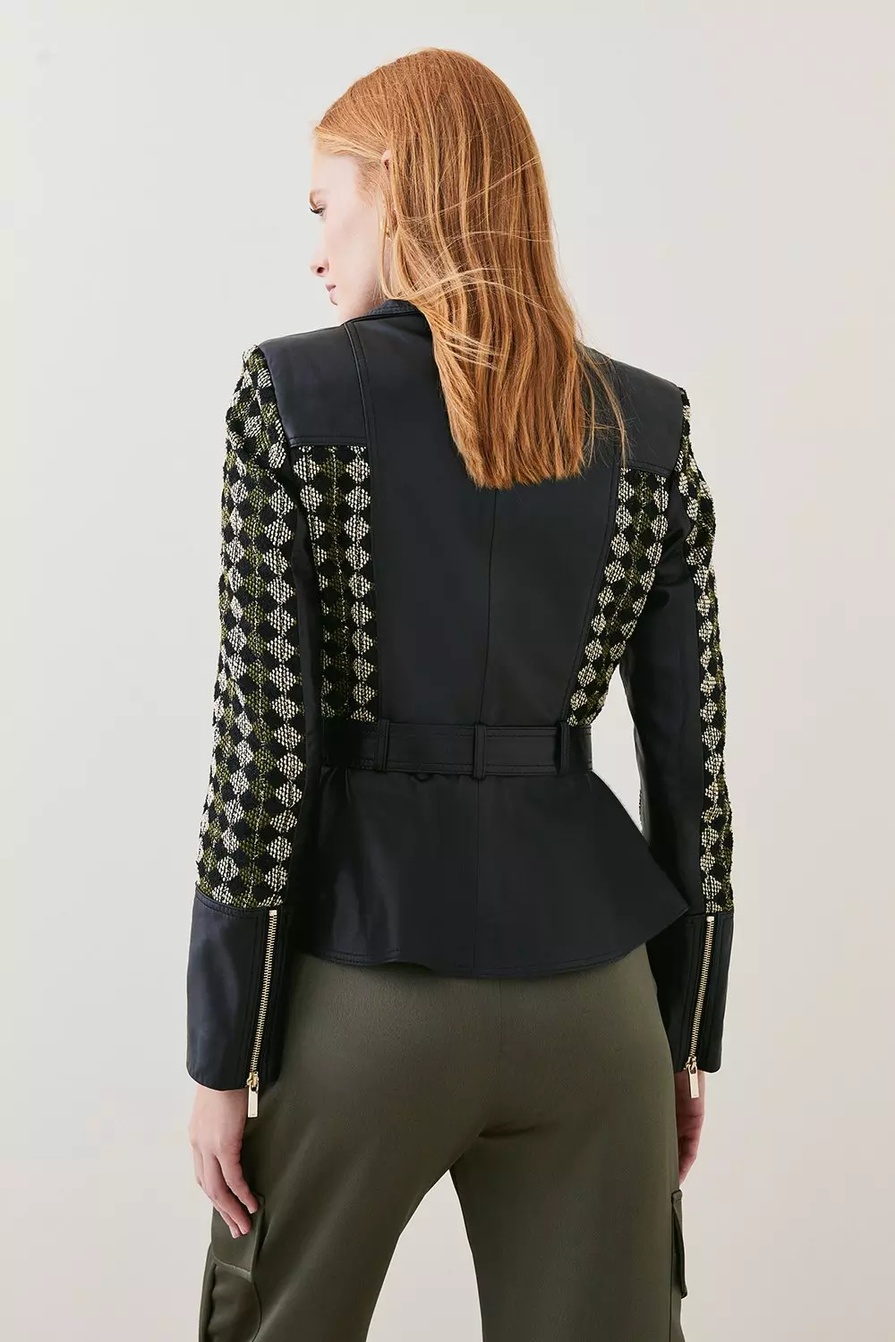 Ｃｒａｆｔｅｄ Ｔｗｅｅｄ Ｂｉｋｅｒ Ｊａｃｋｅｔ | Mame Kurogouchi (Women)/マメ クロゴウチ |  三越伊勢丹オンラインストア・通販【公式】