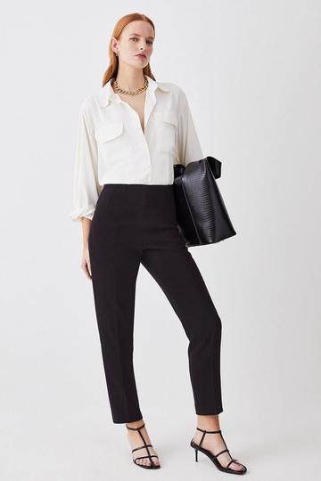 Compact Essential Slim Leg Pants black