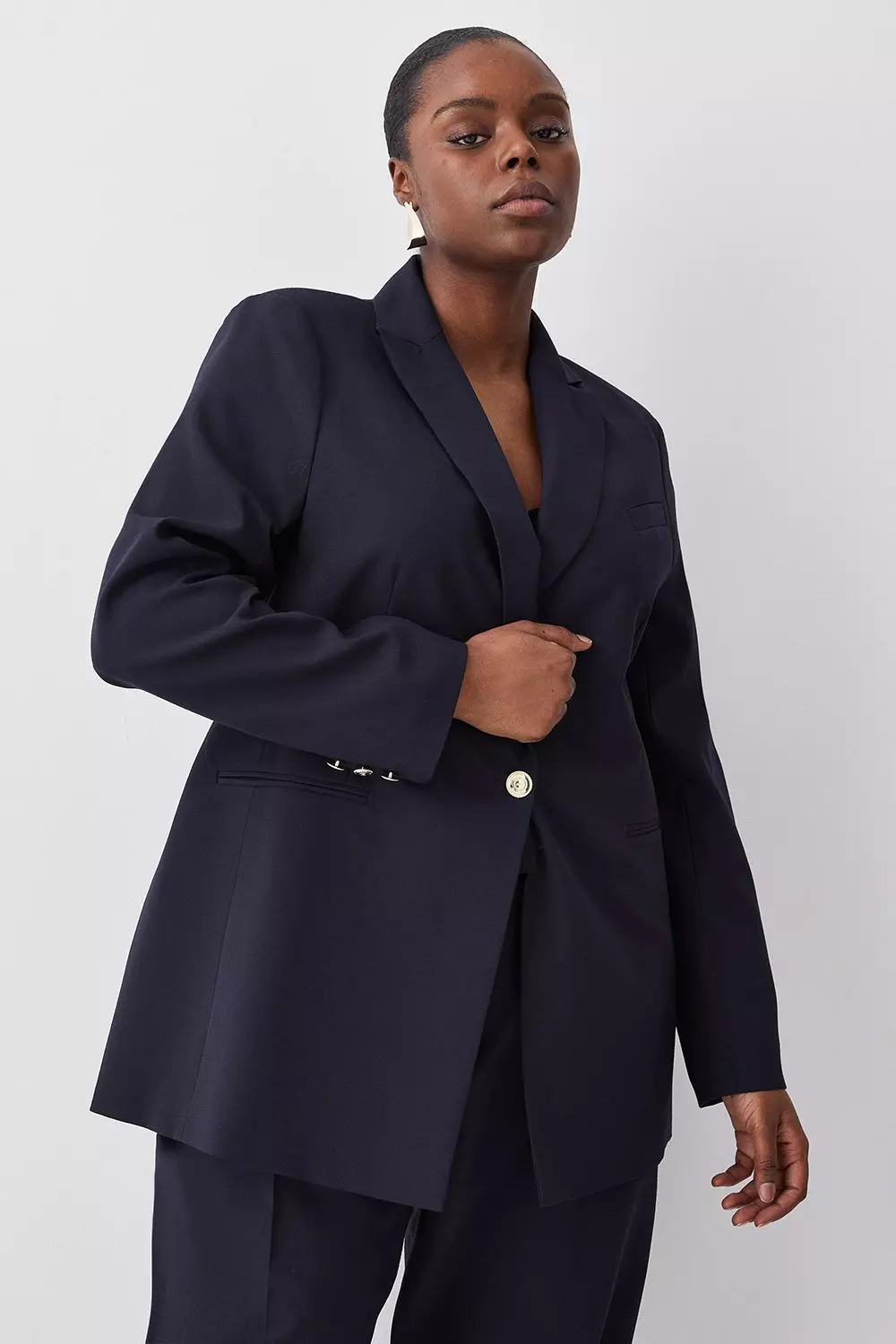 Karen millen navy blazer 2025