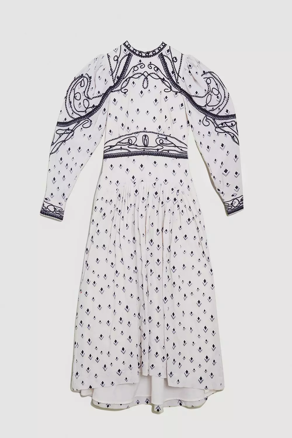 【KAREN MILLEN】プチコットン ベルト付きミダキシドレス 関税込 Petite Viscose Satin One Shoulder Draped Midi Dress | Karen